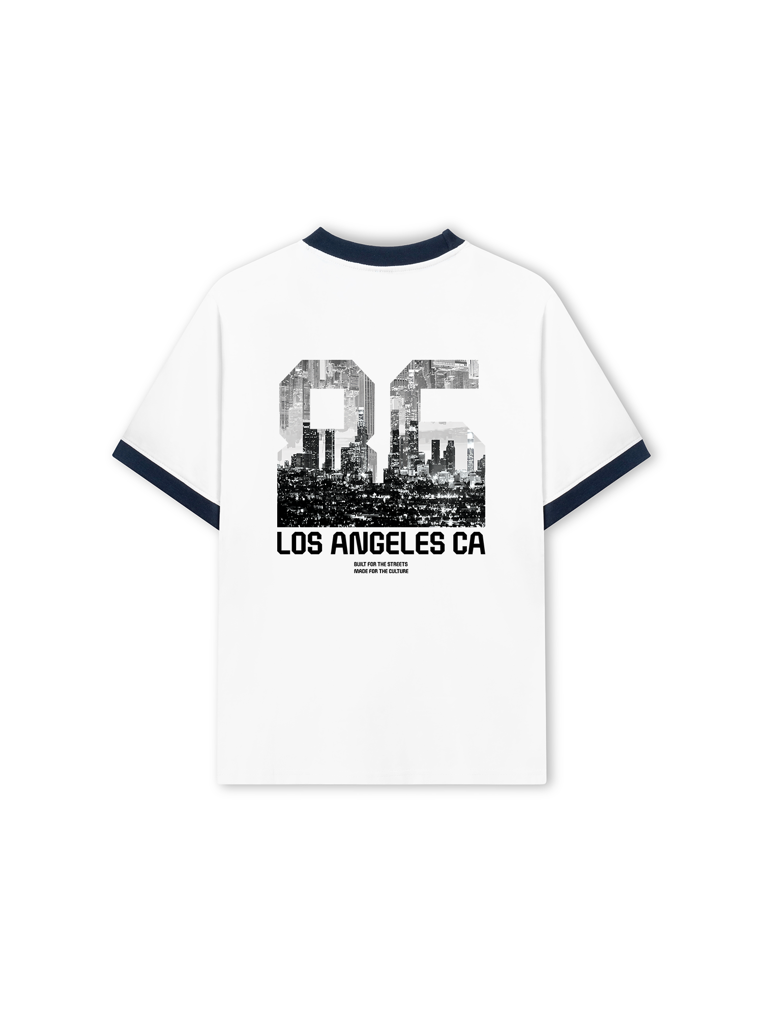Áo Thun Ringer Relaxed Fit City LOS ANGELES DIVISION