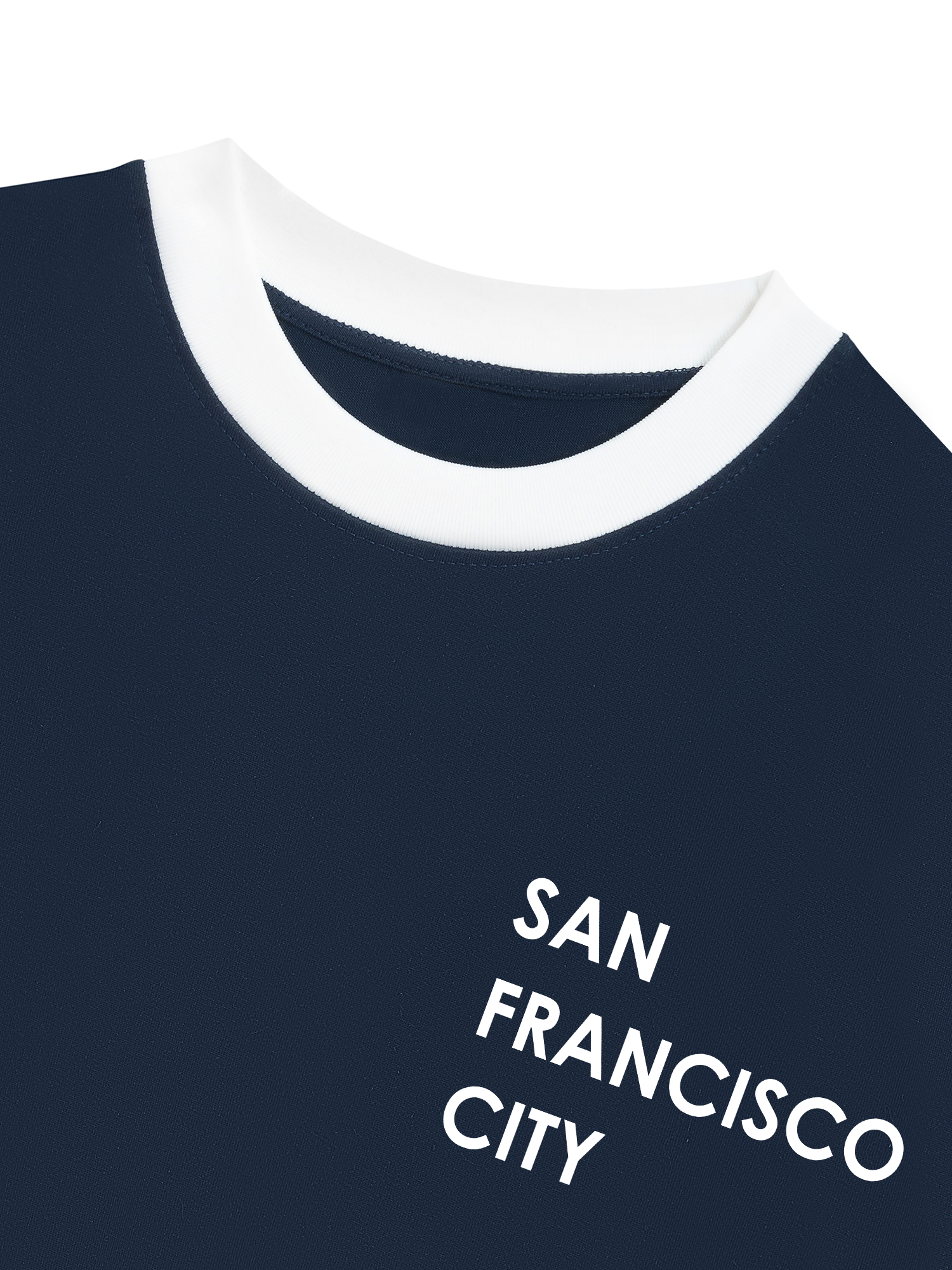 Áo Thun Ringer Relaxed Fit City SAN FRANCISCO