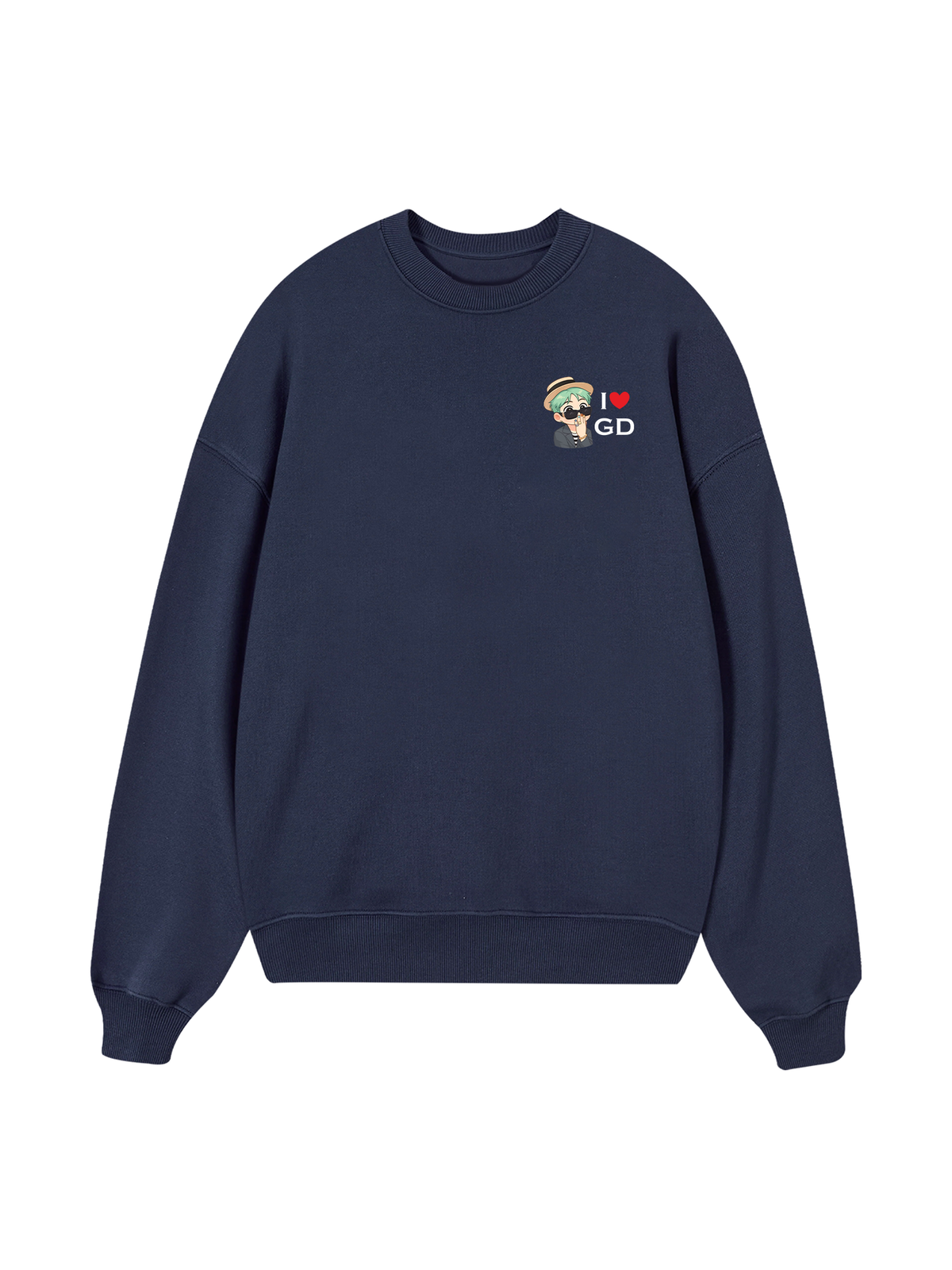 Idol G Dragon Chibi I Love GD Sweater