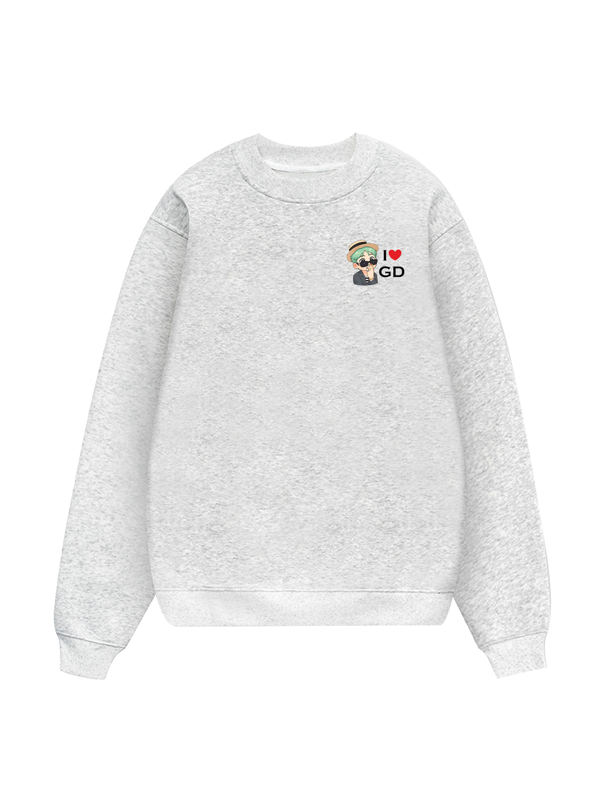 Idol G Dragon Chibi I Love GD Sweater