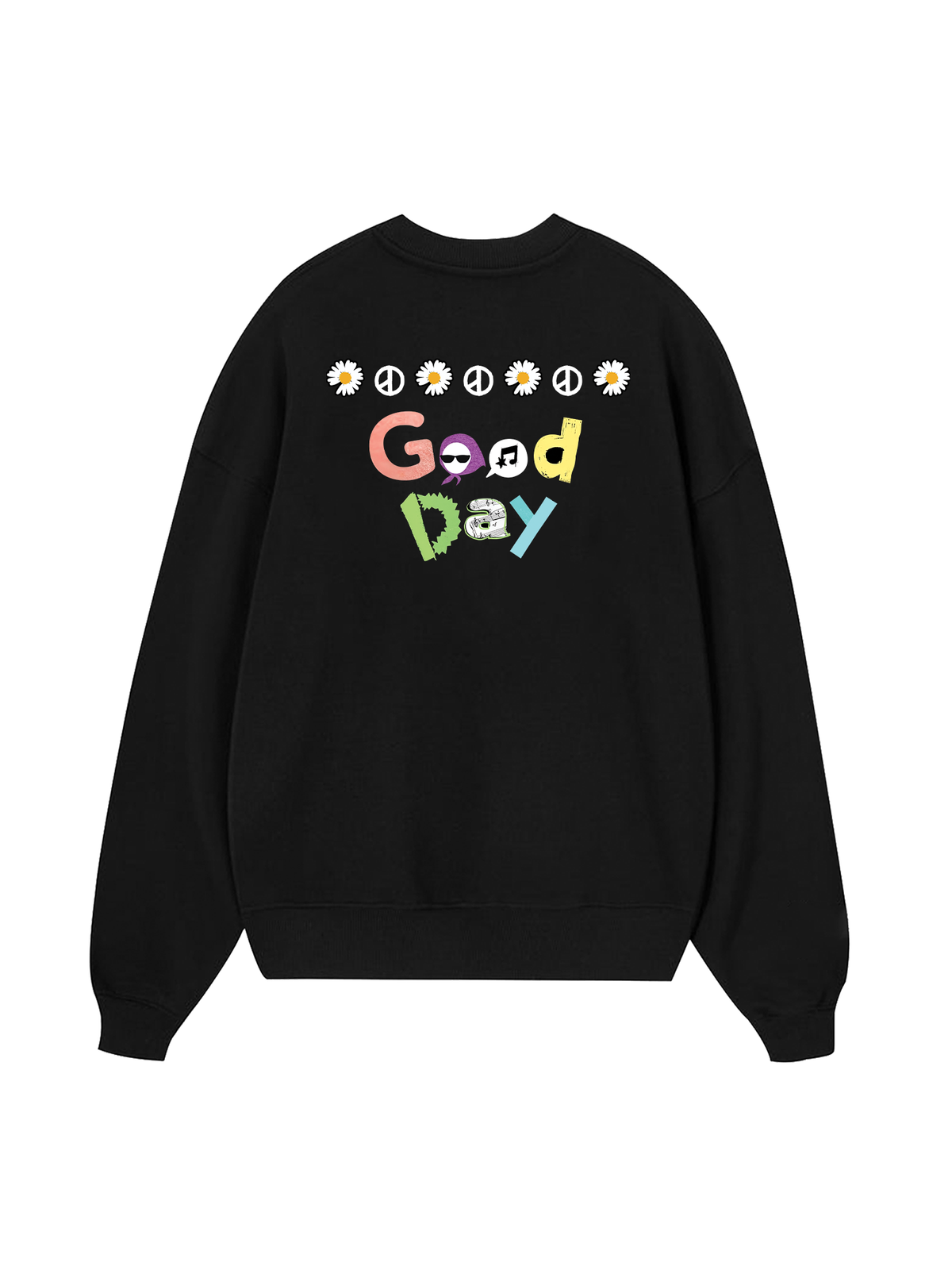 Idol G-Dragon Flower Peace Sweater