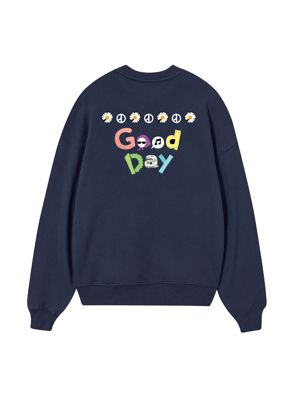 Idol G-Dragon Flower Peace Sweater