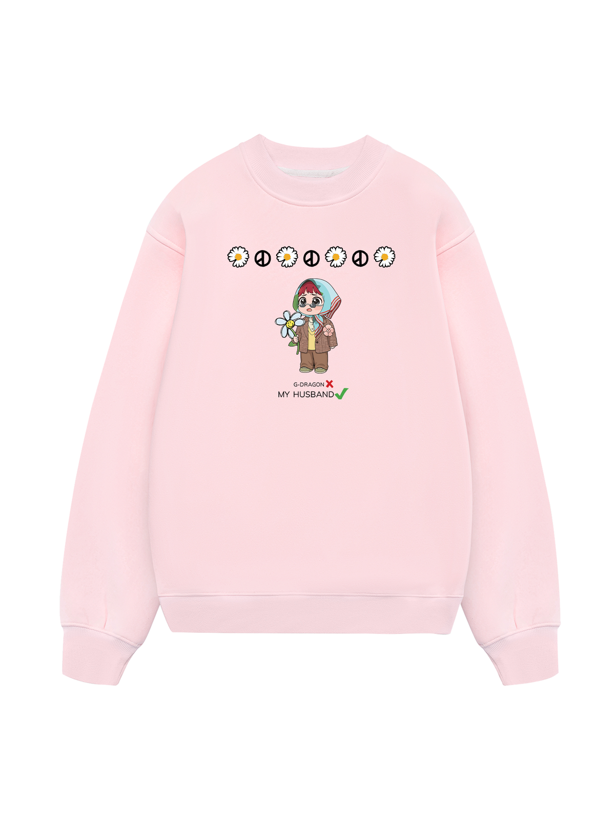 Idol G-Dragon My Husband Chibi Art Sweater