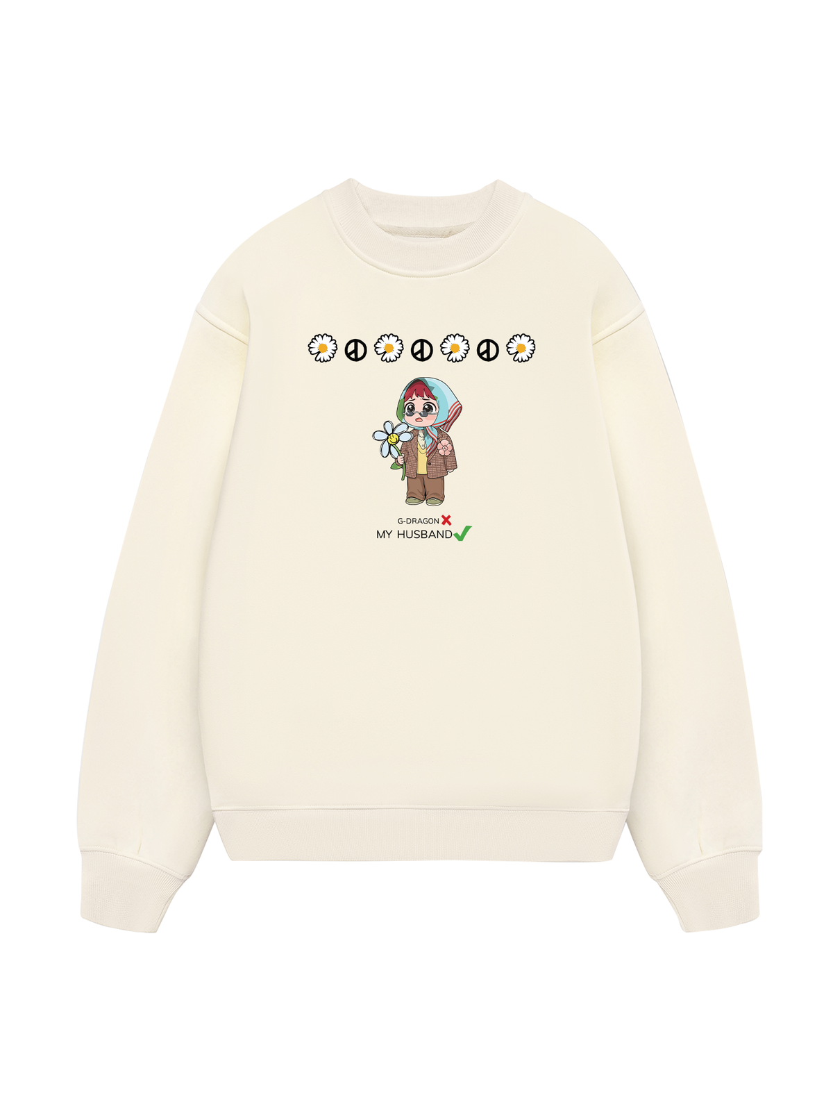 Idol G-Dragon My Husband Chibi Art Sweater