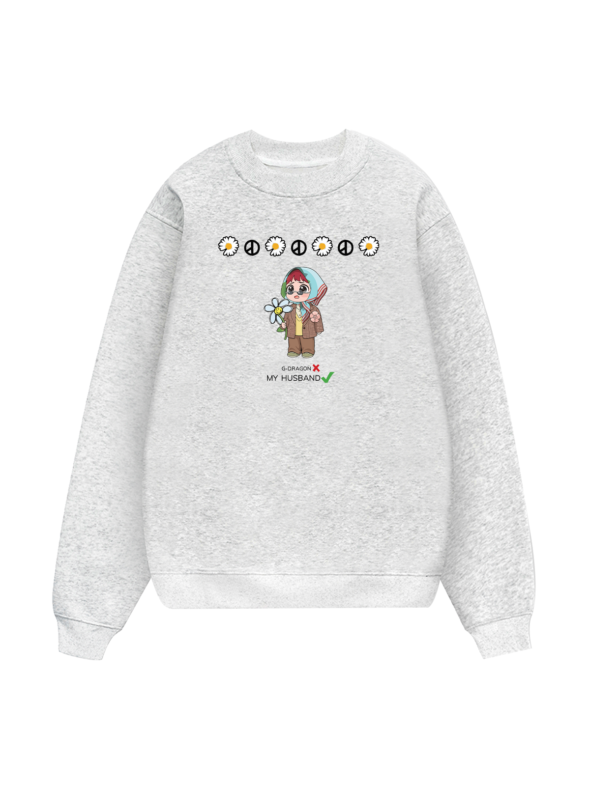 Idol G-Dragon My Husband Chibi Art Sweater