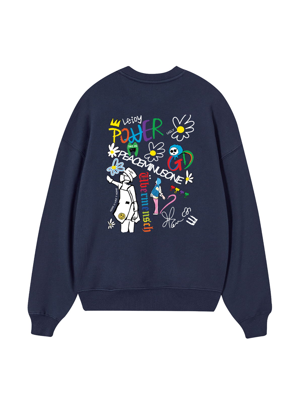Idols G-Dragon Peaceminusone Mood Sweater
