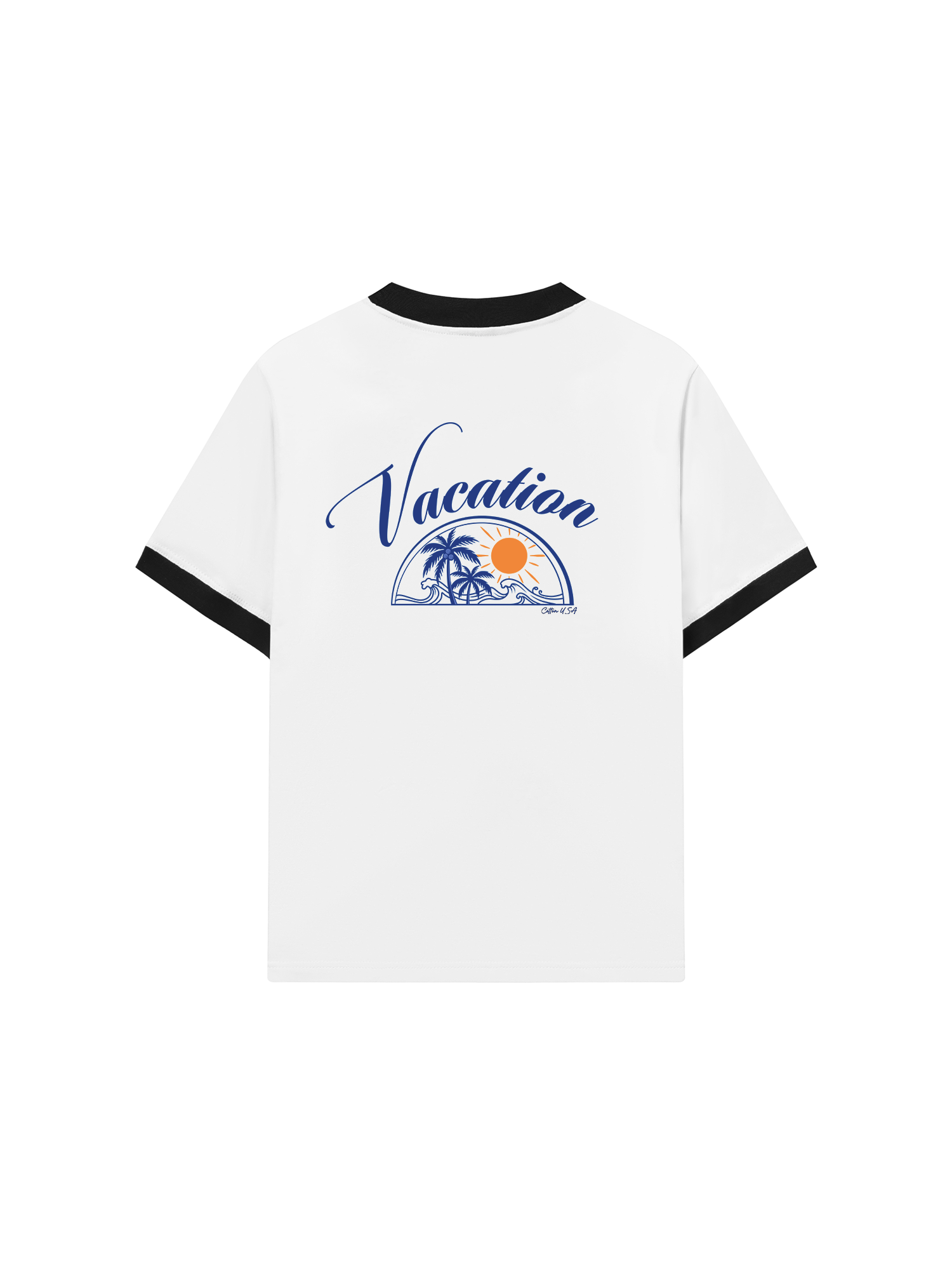 Áo Thun Ringer Relaxed Fit Tropical Vacation