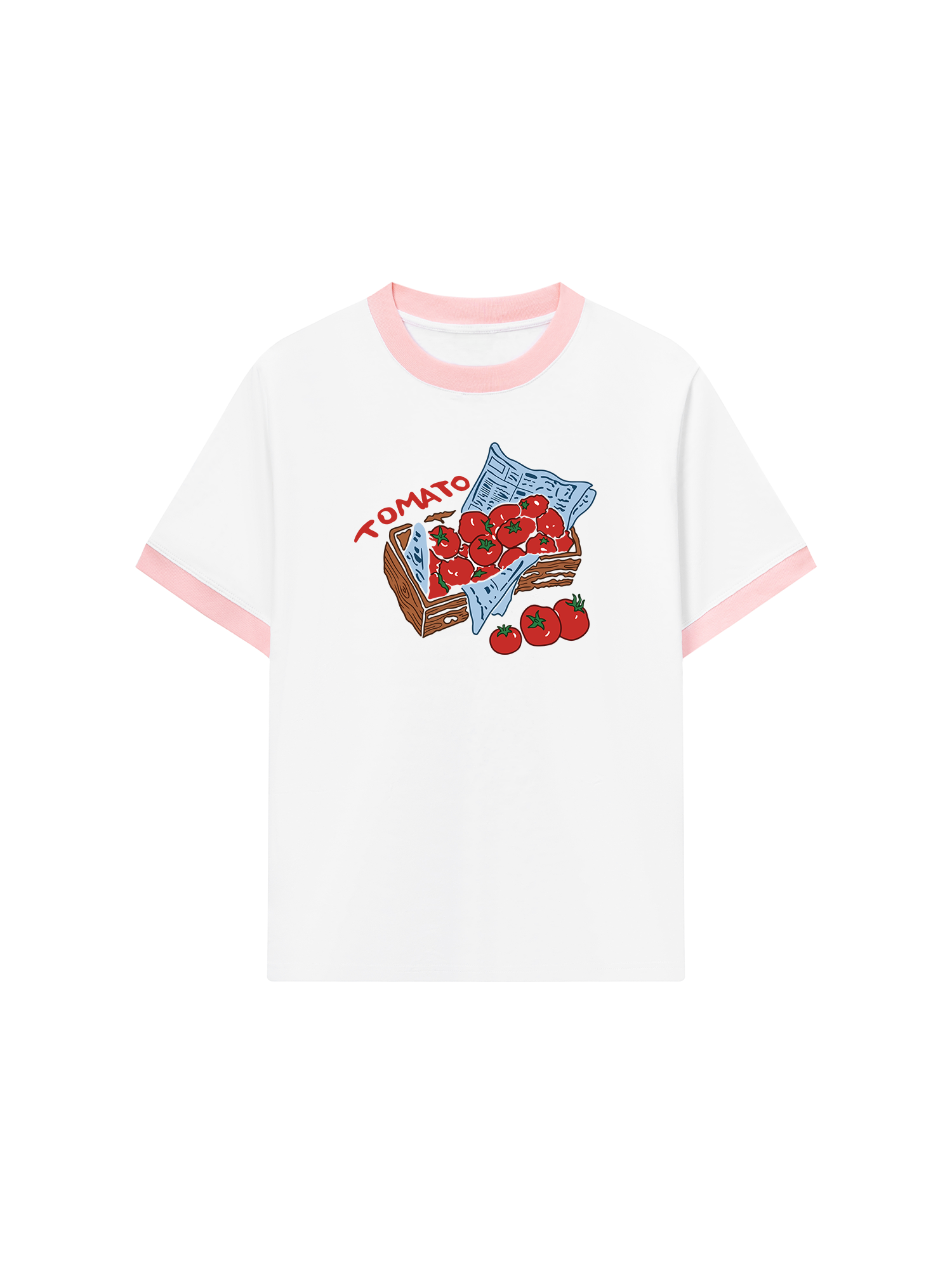 Áo Thun Ringer Relaxed Fit Tropical Tomatoes