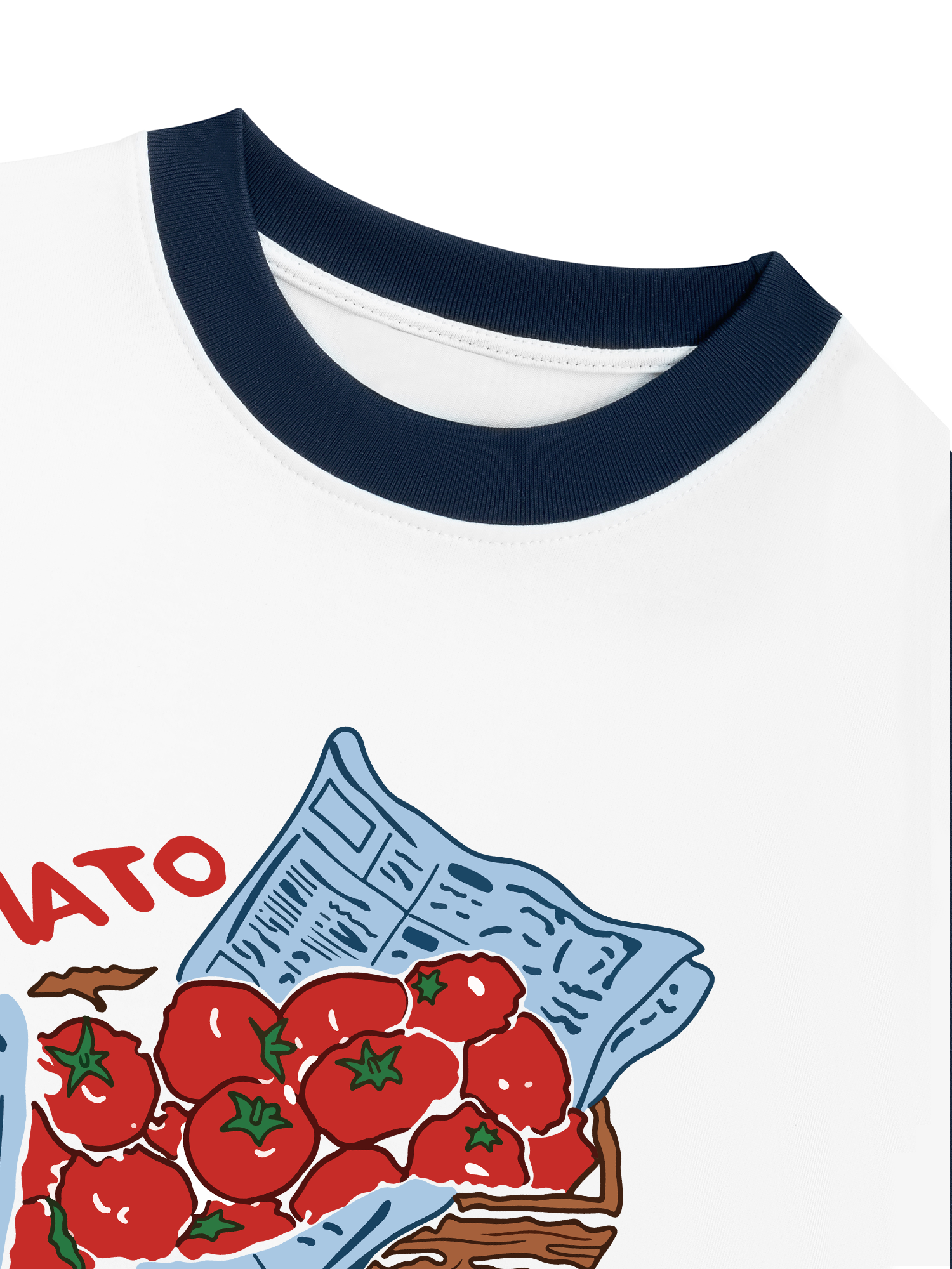 Áo Thun Ringer Relaxed Fit Tropical Tomatoes