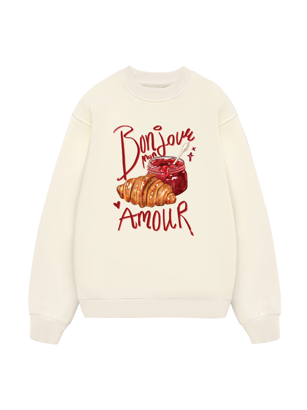 Yummy Mood Bonjour Amour Sweater