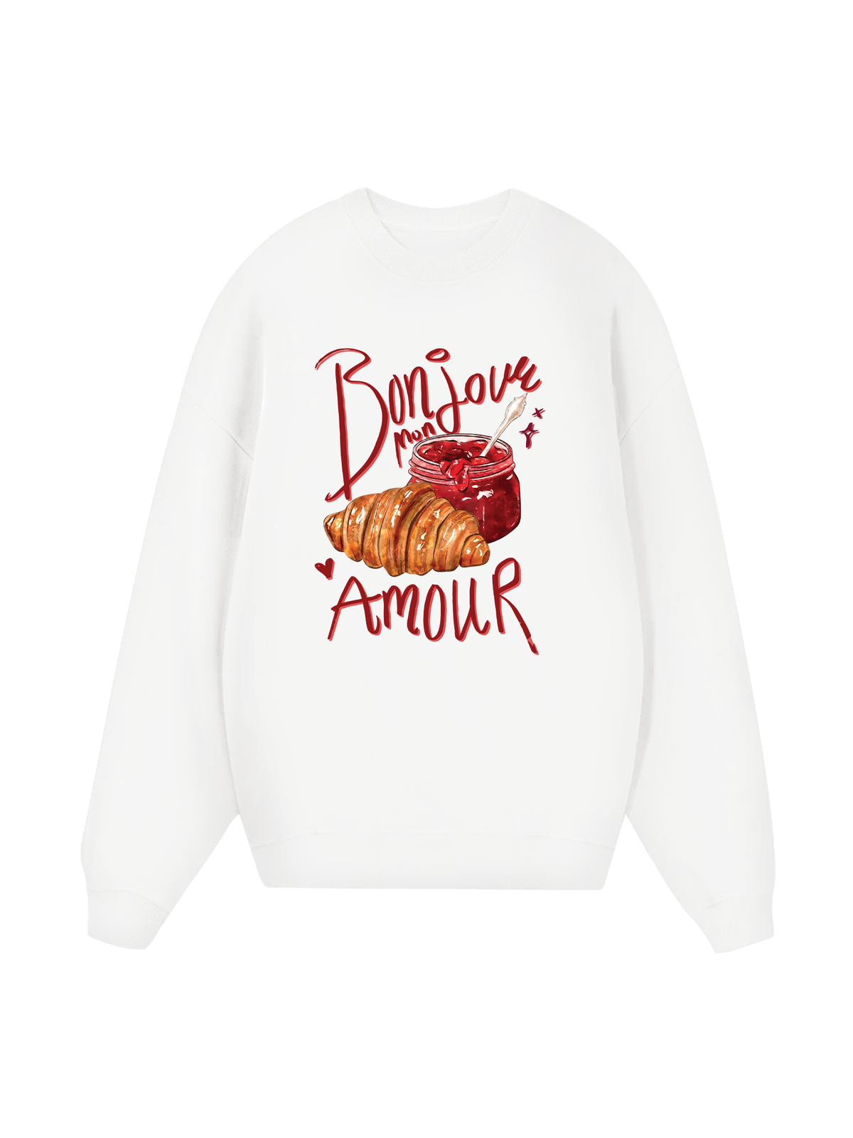 Yummy Mood Bonjour Amour Sweater