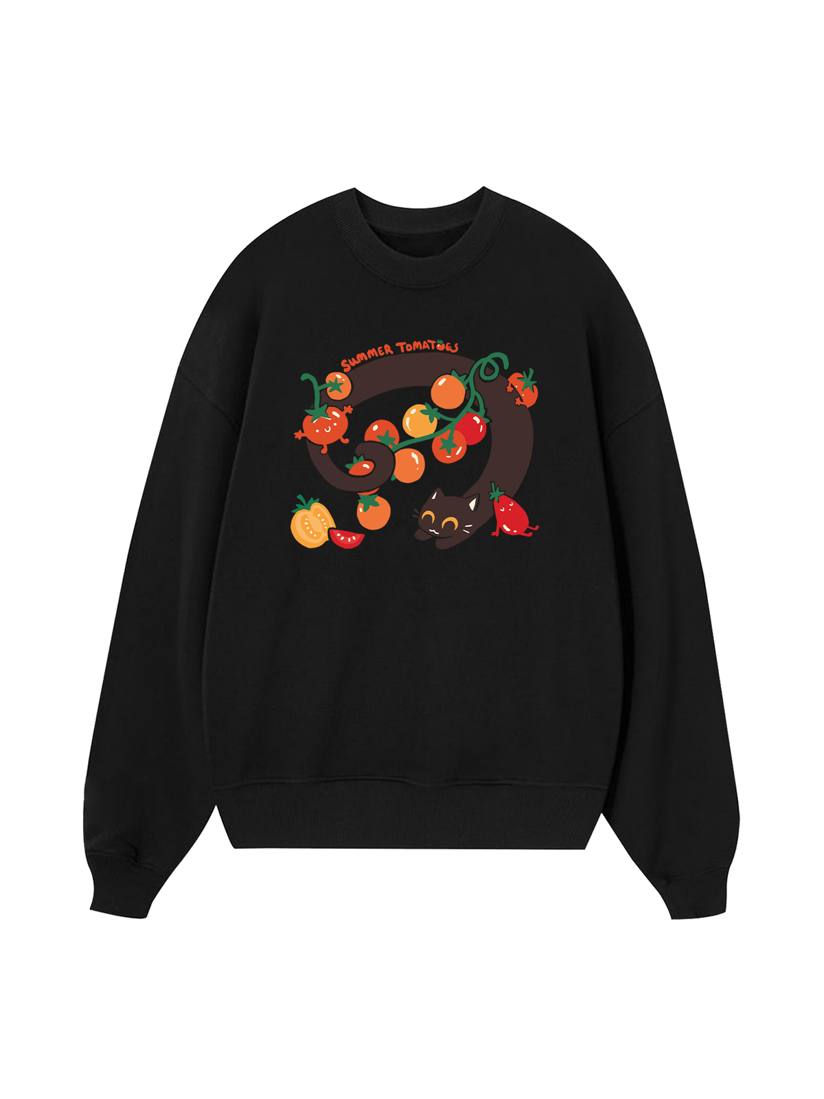 Yummy Mood Summer Tomatoes Sweater