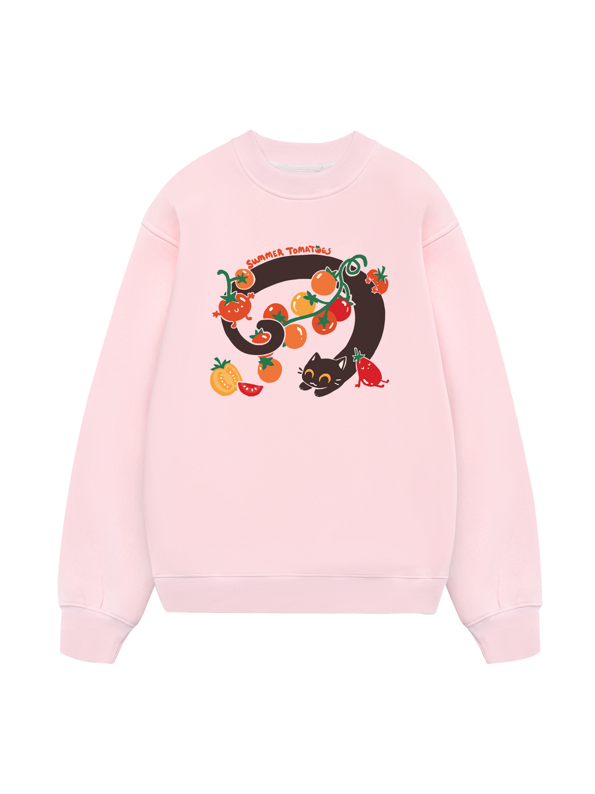 Yummy Mood Summer Tomatoes Sweater