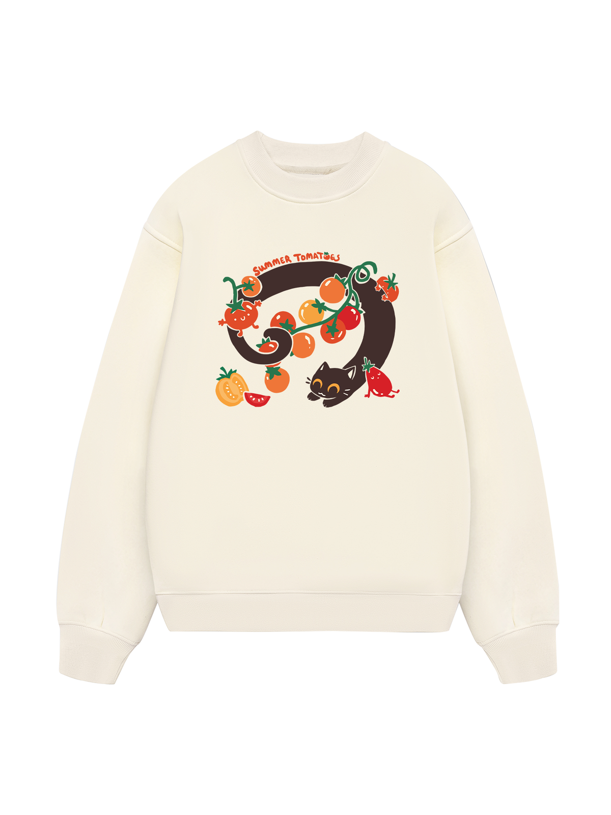 Yummy Mood Summer Tomatoes Sweater