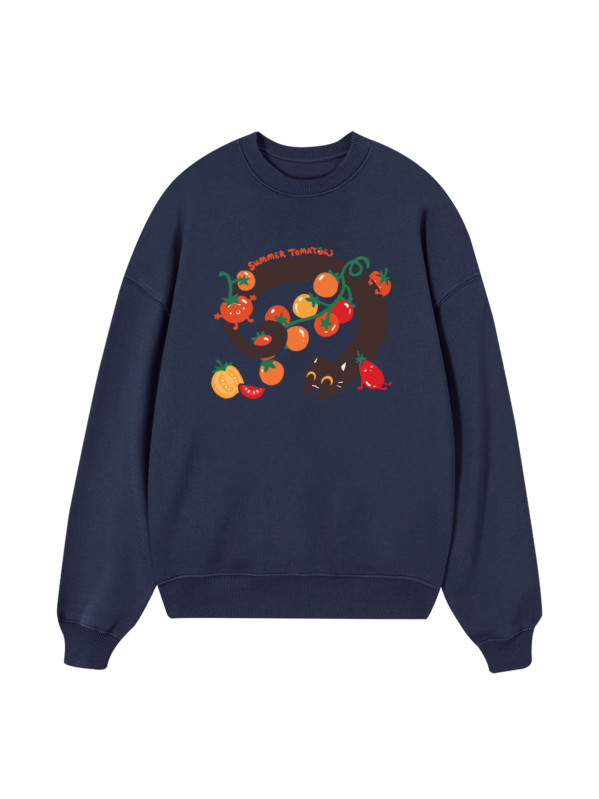 Yummy Mood Summer Tomatoes Sweater