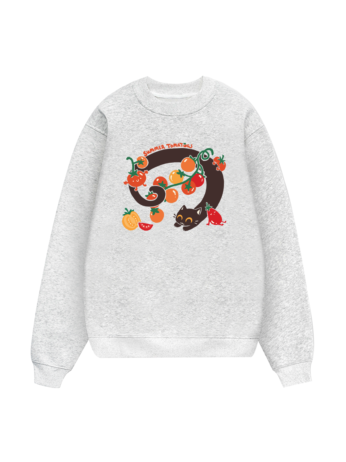 Yummy Mood Summer Tomatoes Sweater