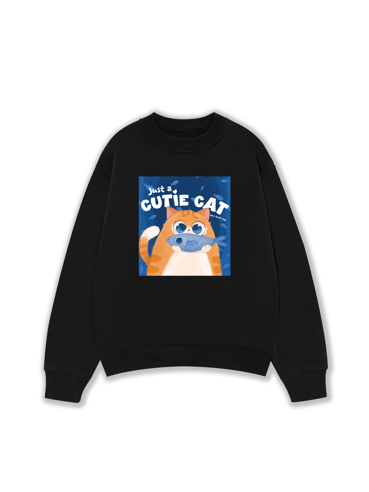Áo Sweater Nỉ Hai Da Soft Paw Just A Cat