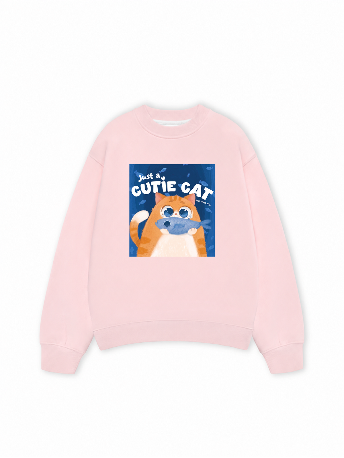 Áo Sweater Nỉ Hai Da Soft Paw Just A Cat