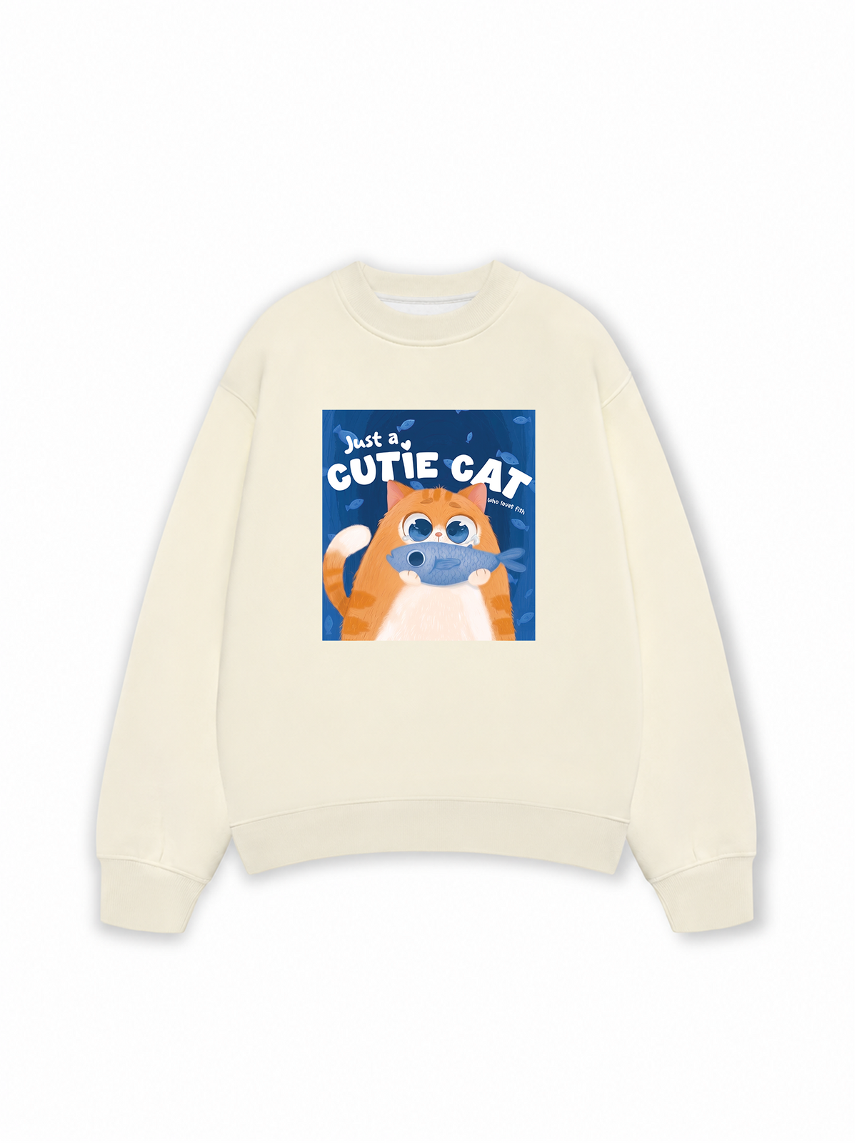 Áo Sweater Nỉ Hai Da Soft Paw Just A Cat