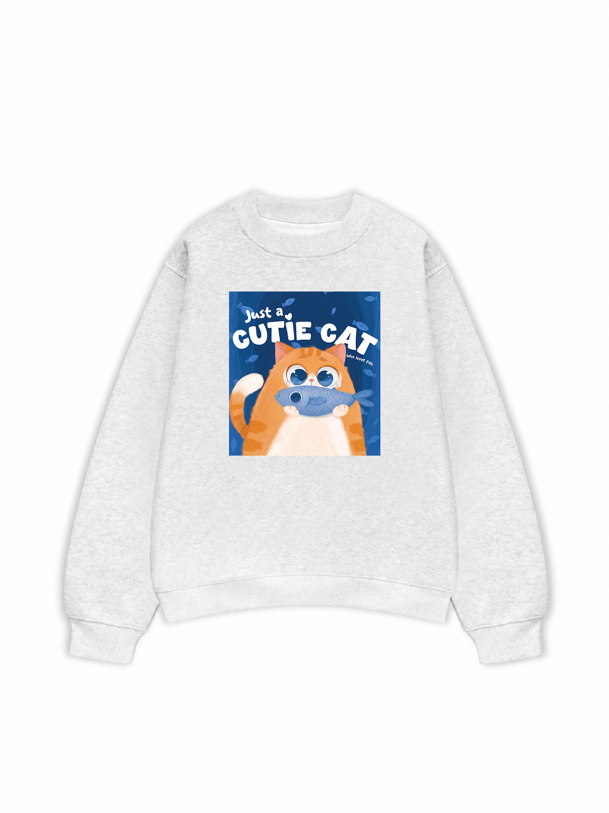 Áo Sweater Nỉ Hai Da Soft Paw Just A Cat