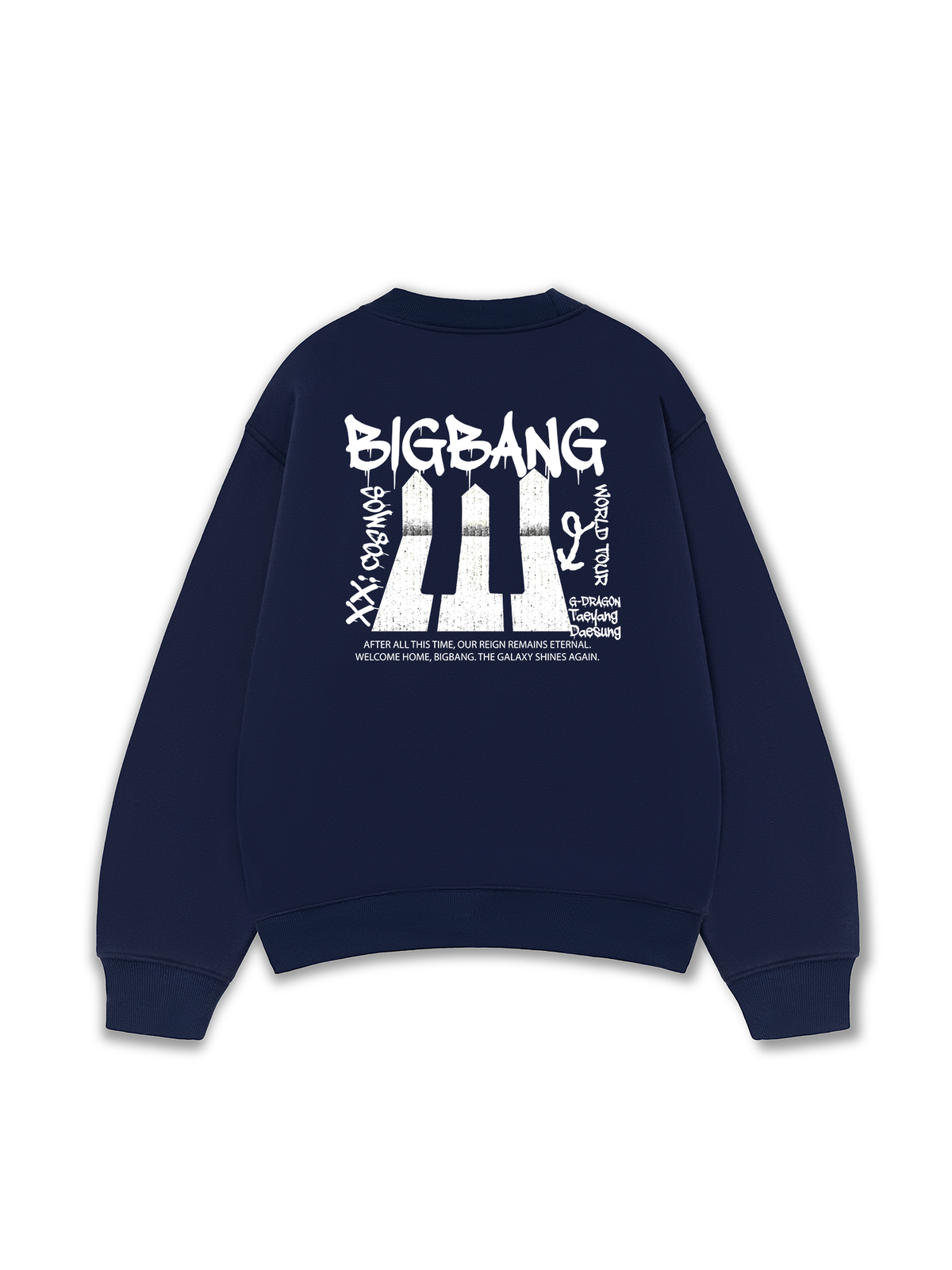 Áo Sweater Nỉ Hai Da Idol Bigbang XX Cosmos