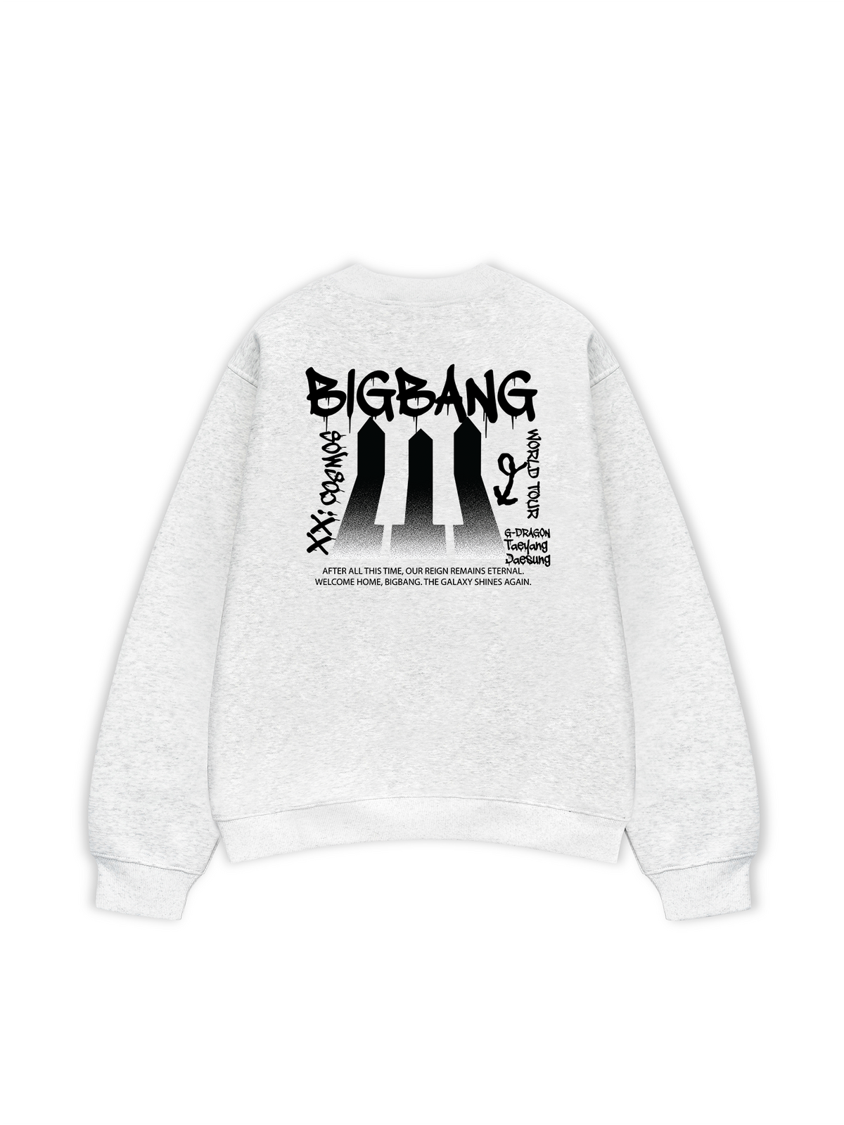 Áo Sweater Nỉ Hai Da Idol Bigbang XX Cosmos