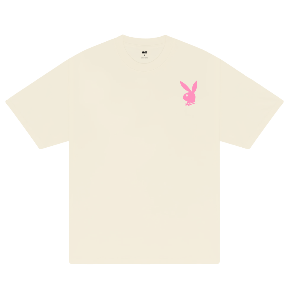 Play Boy Pink Repeating Masthead T-Shirt