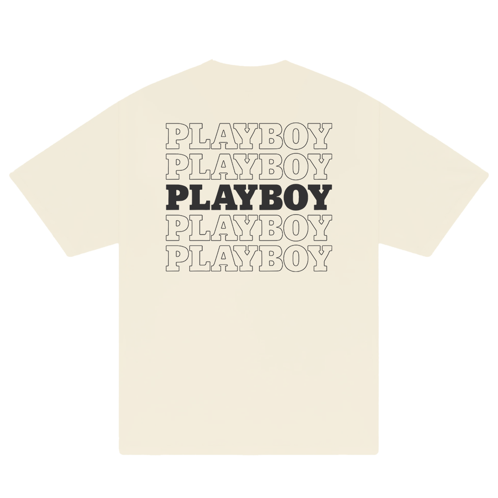 Play Boy Repeating Masthead T-Shirt