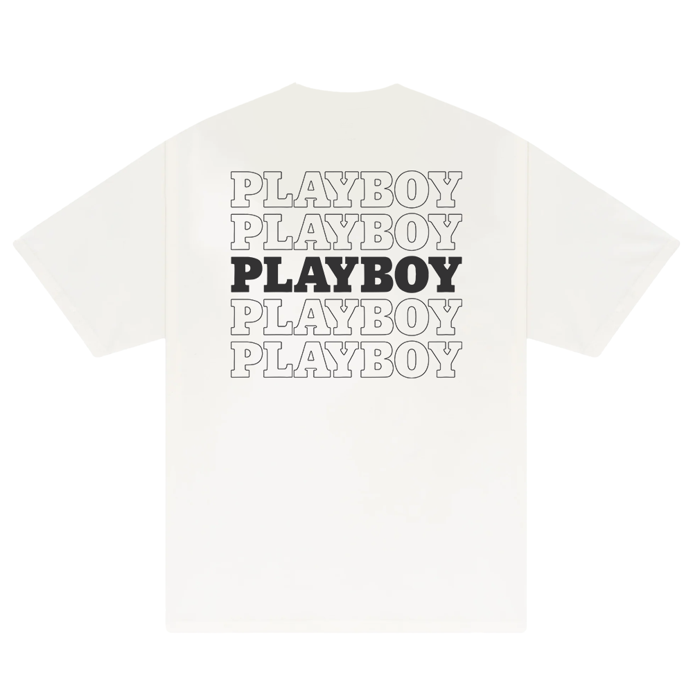 Play Boy Repeating Masthead T-Shirt