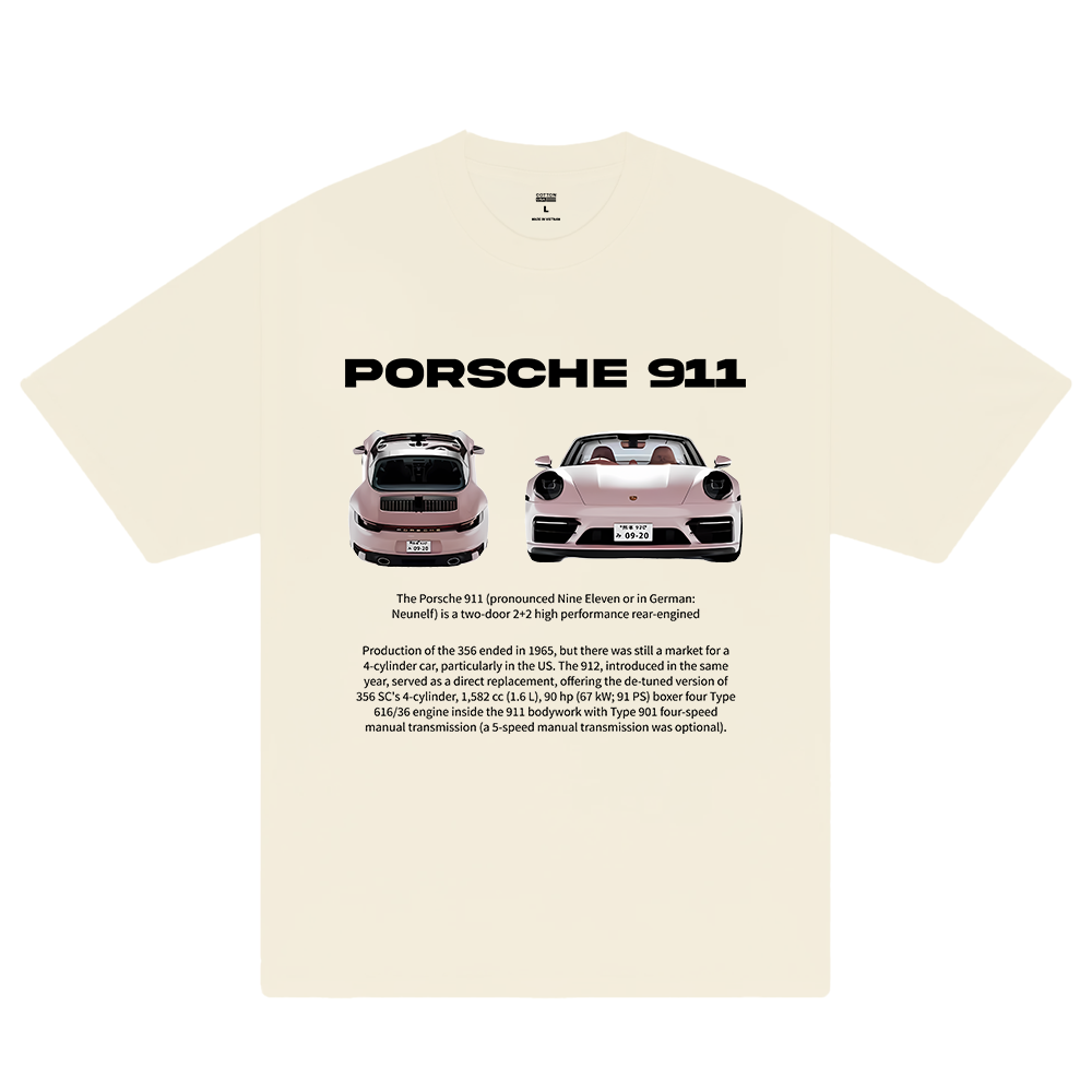 Porsche 911 Pear Pink T-Shirt