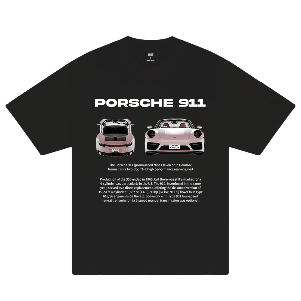 Porsche 911 Pear Pink T-Shirt