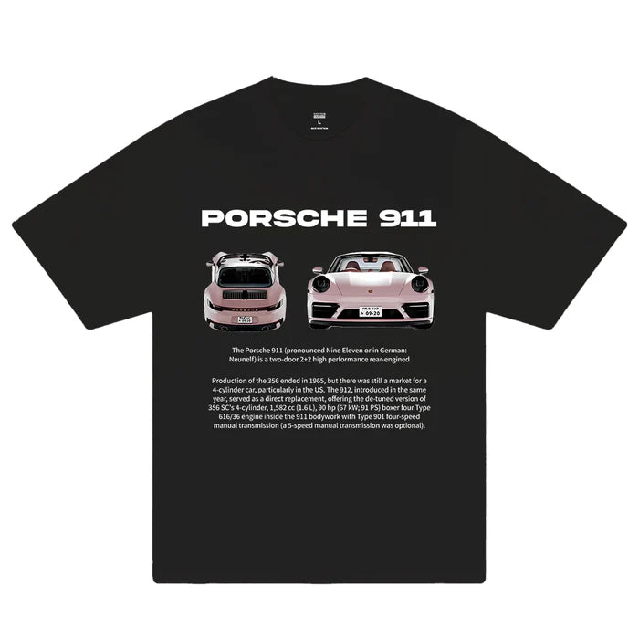 Flash Sale Porsche 911 Pear Pink T-Shirt