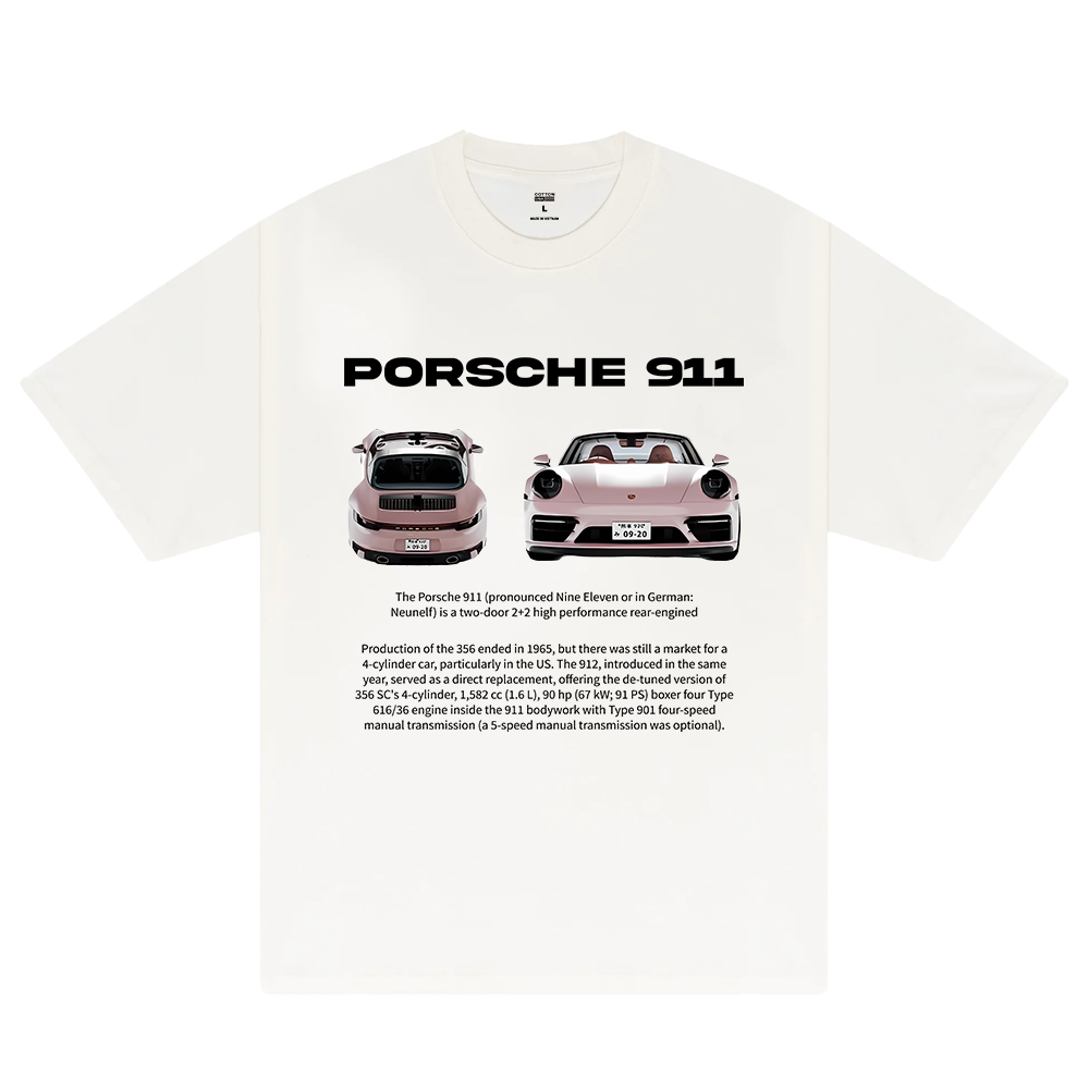 Porsche 911 Pear Pink T-Shirt