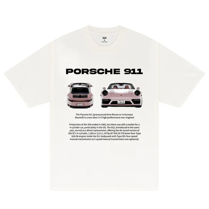 Flash Sale Porsche 911 Pear Pink T-Shirt