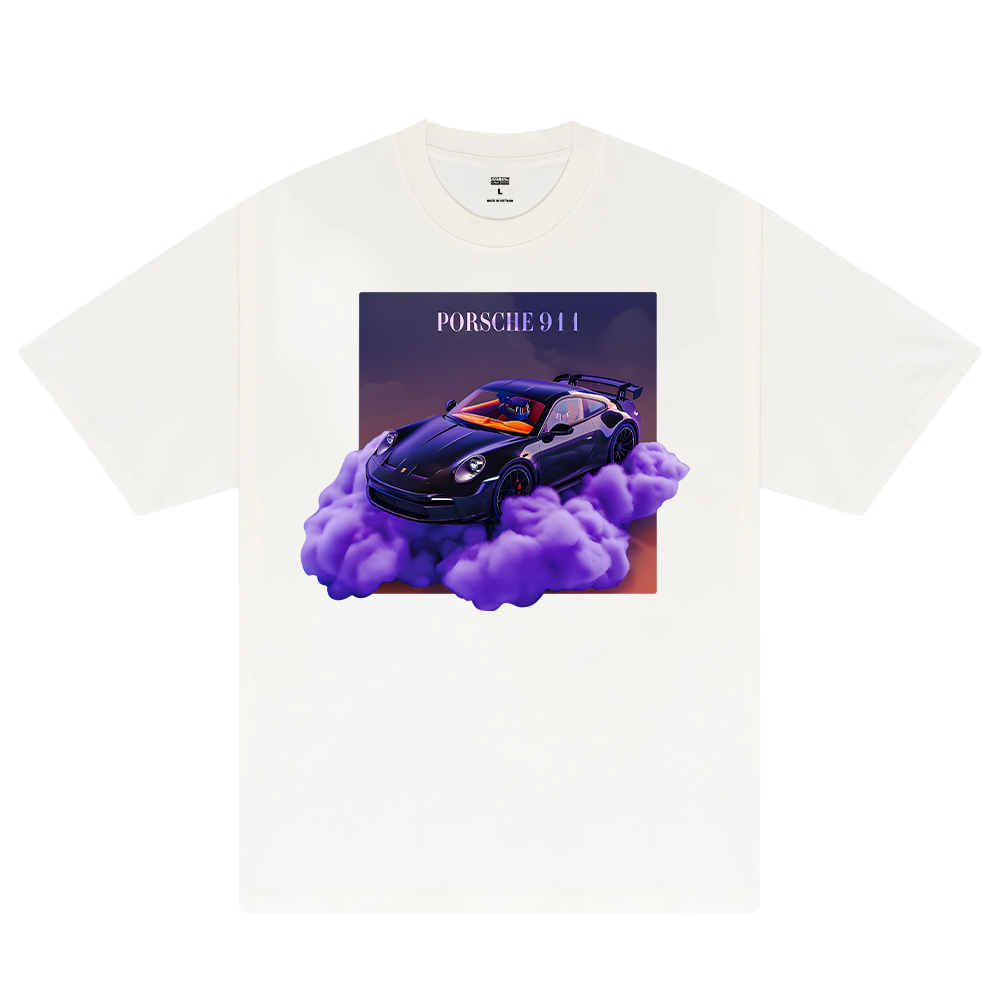 Porsche 911 Purple Clound T-Shirt
