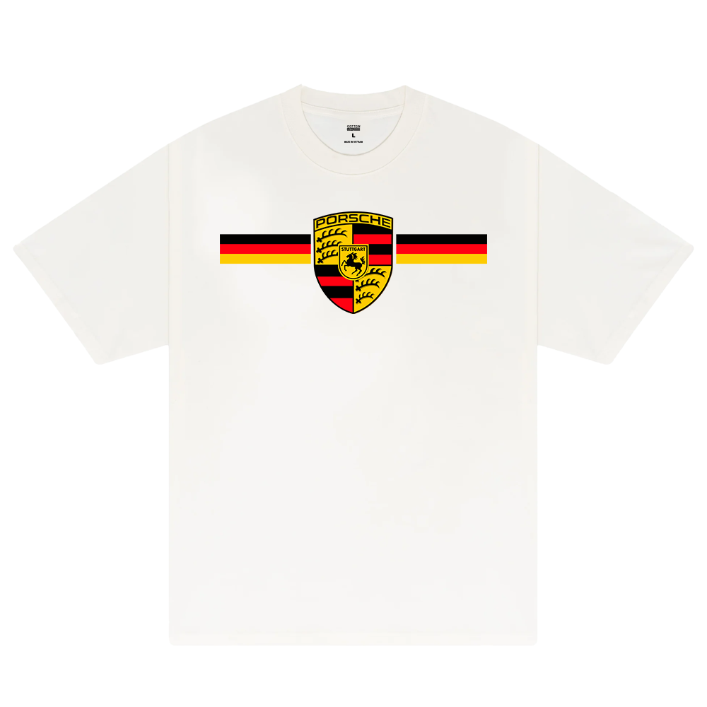 Porsche Logo Flag T-Shirt