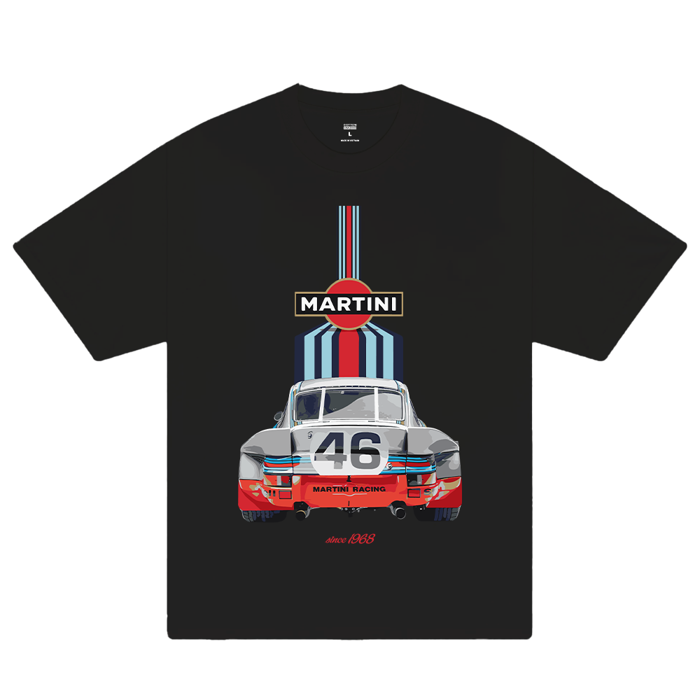 Porsche Martini Since 1968 Racing T-Shirt