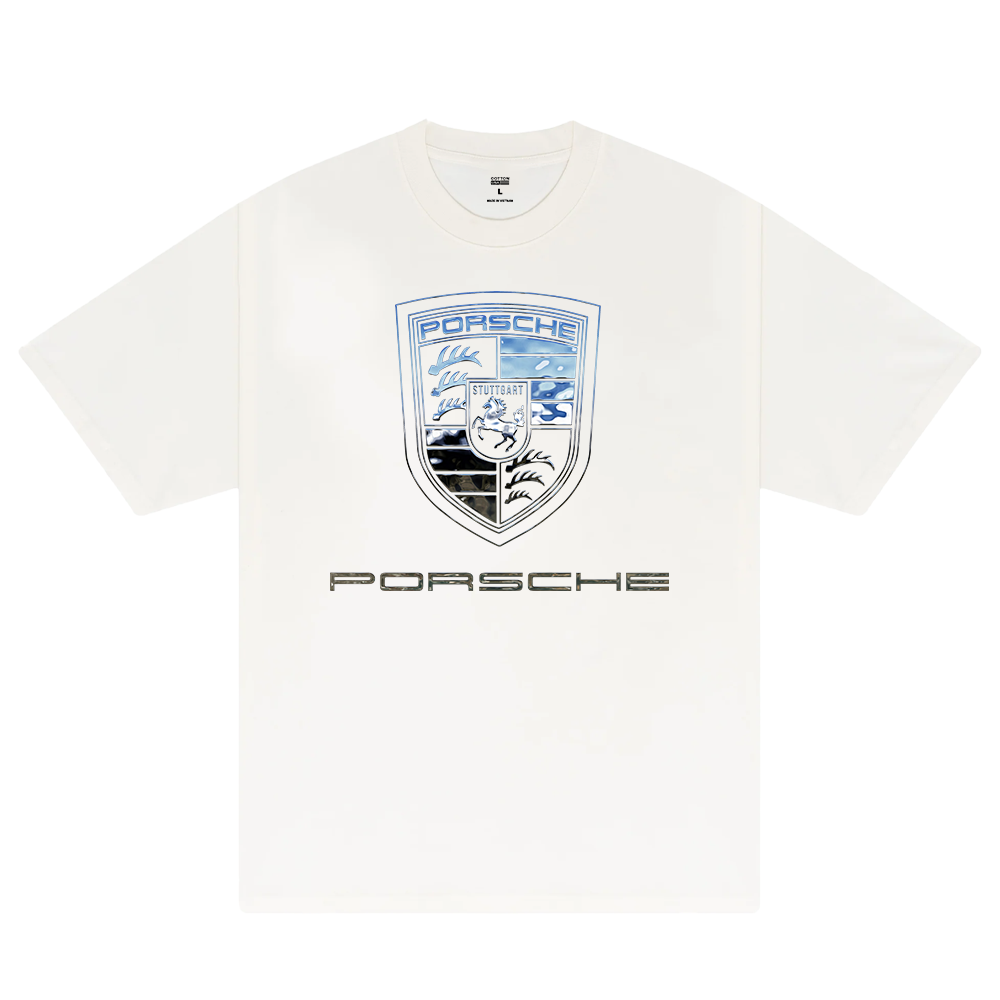 Porsche Metal Material T-Shirt