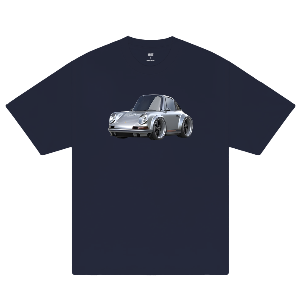 Porsche Mini Silver T-Shirt