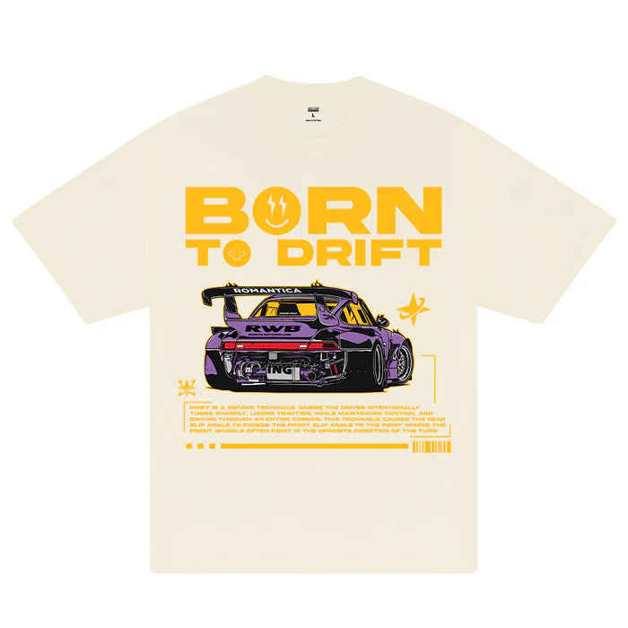 Flash Sale Porsche Born To Drift T-Shirt