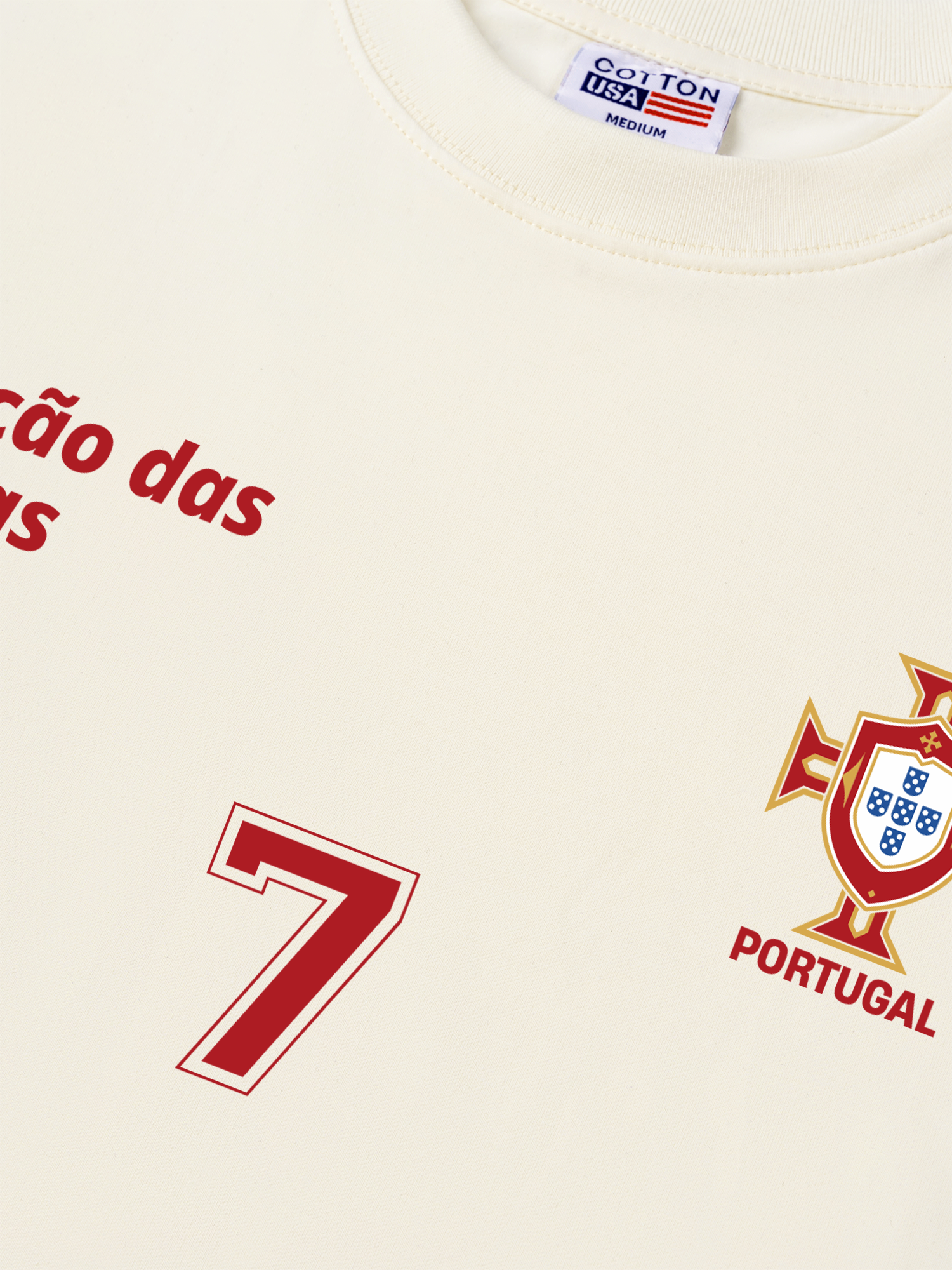 Áo Thun Relaxed Fit Seleção das Quinas