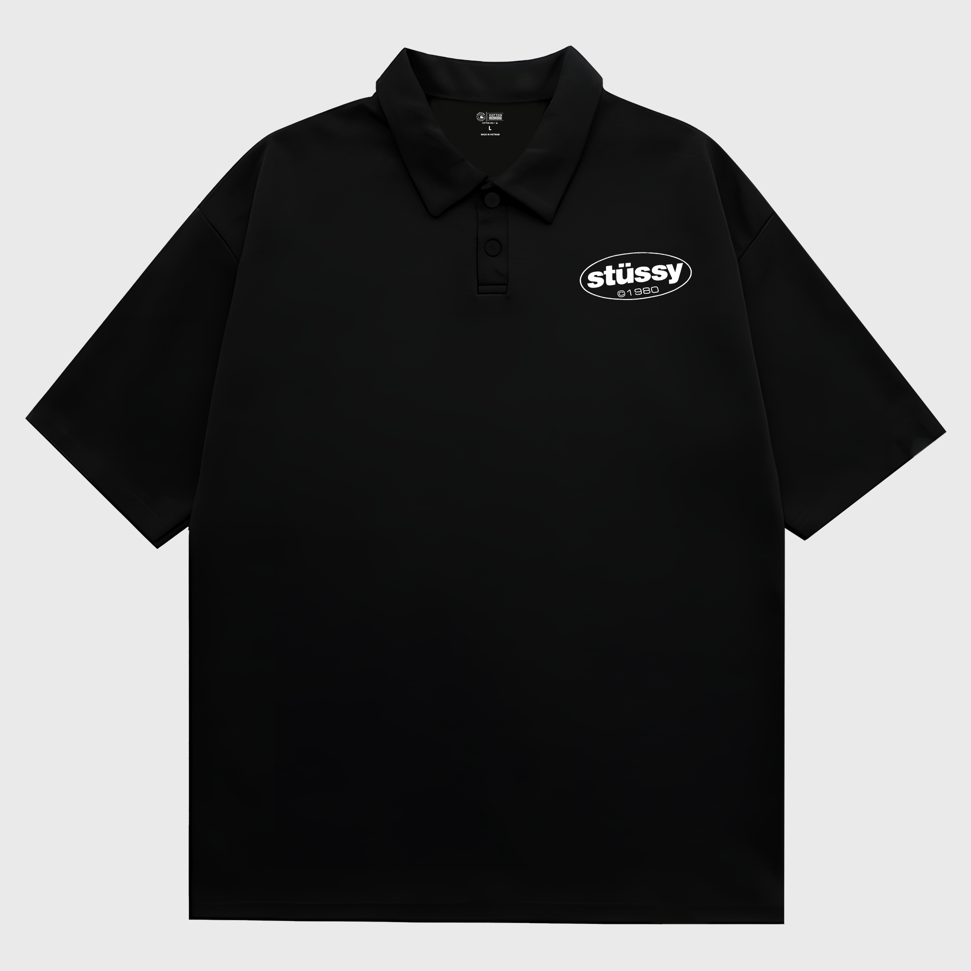 Stussy 1980s Polo