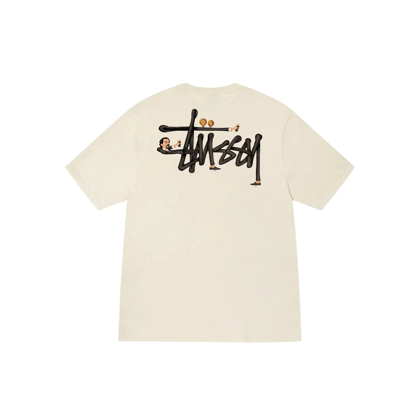 Flash Sale Stussy Abstract Man T-Shirt