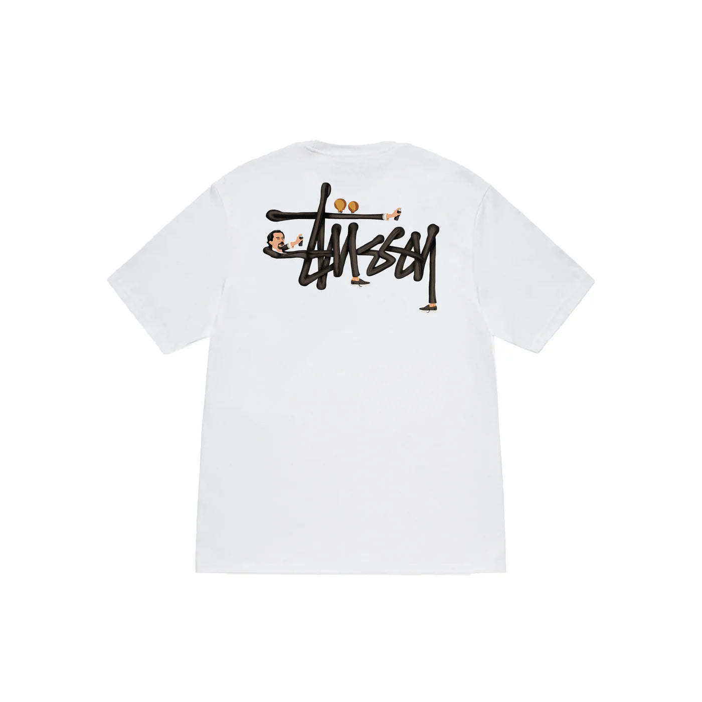 Flash Sale Stussy Abstract Man T-Shirt