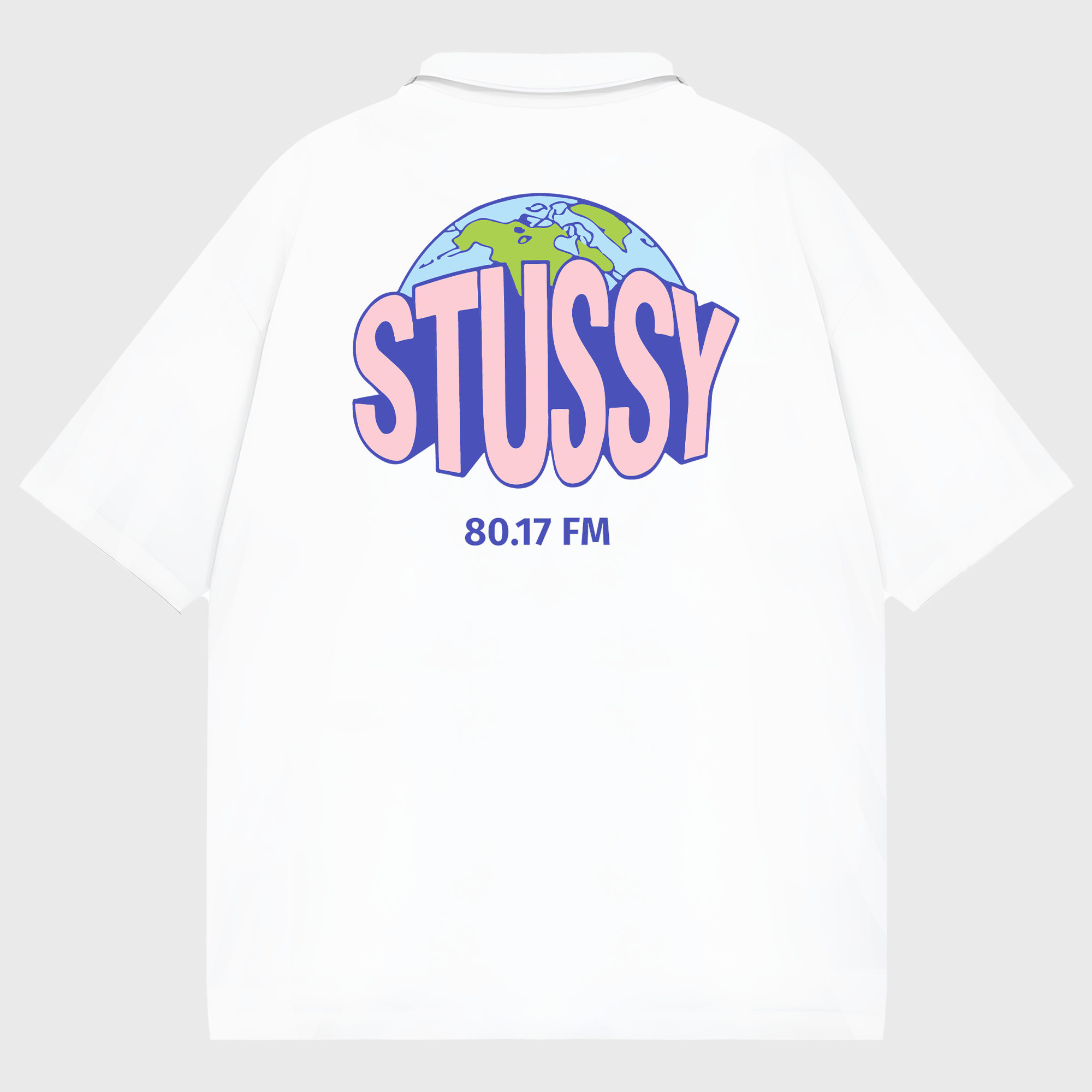Stussy Earth Radio Polo