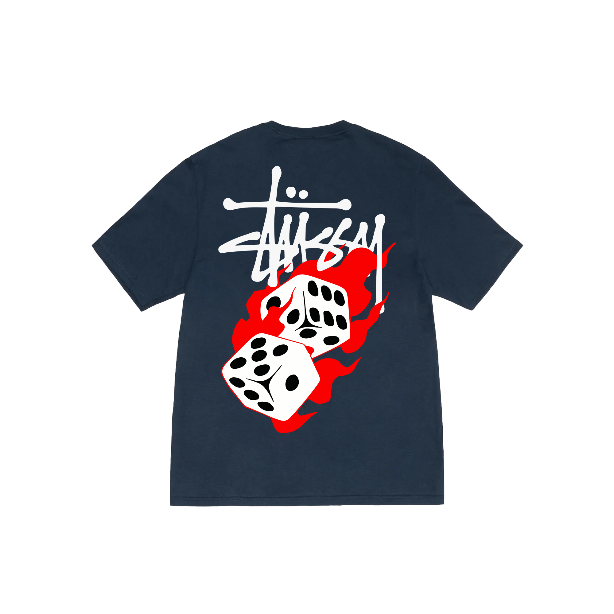 Stussy Flame Dice T-Shirt