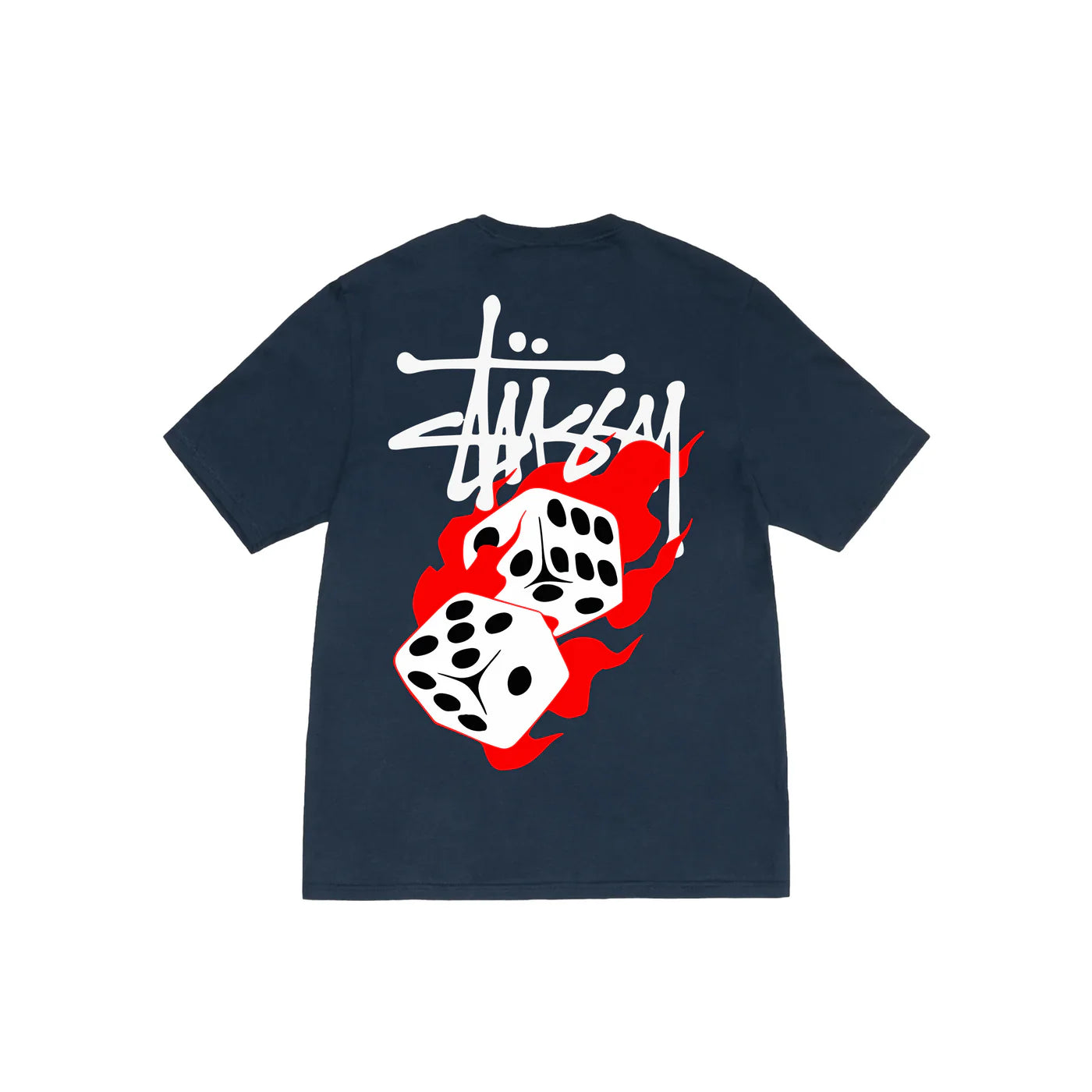 Flash Sale Stussy Flame Dice T-Shirt