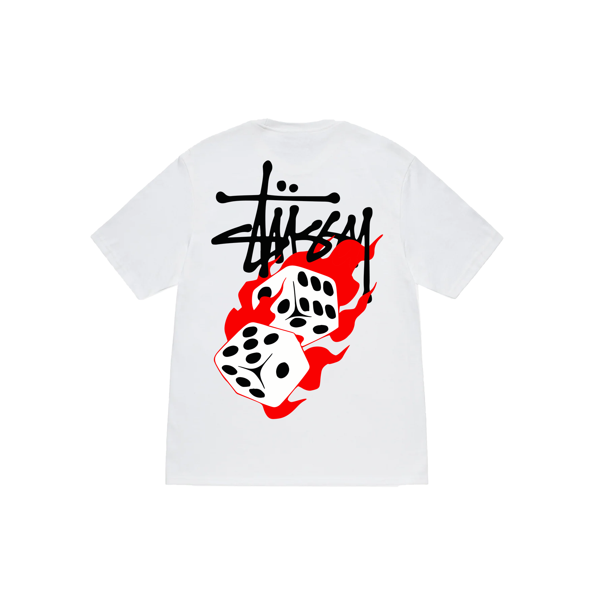 Stussy Flame Dice T-Shirt