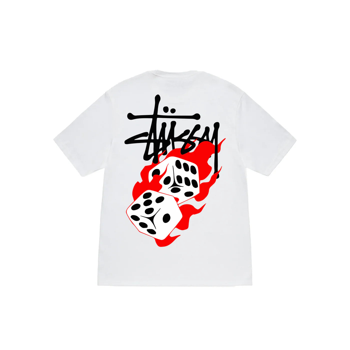 Flash Sale Stussy Flame Dice T-Shirt