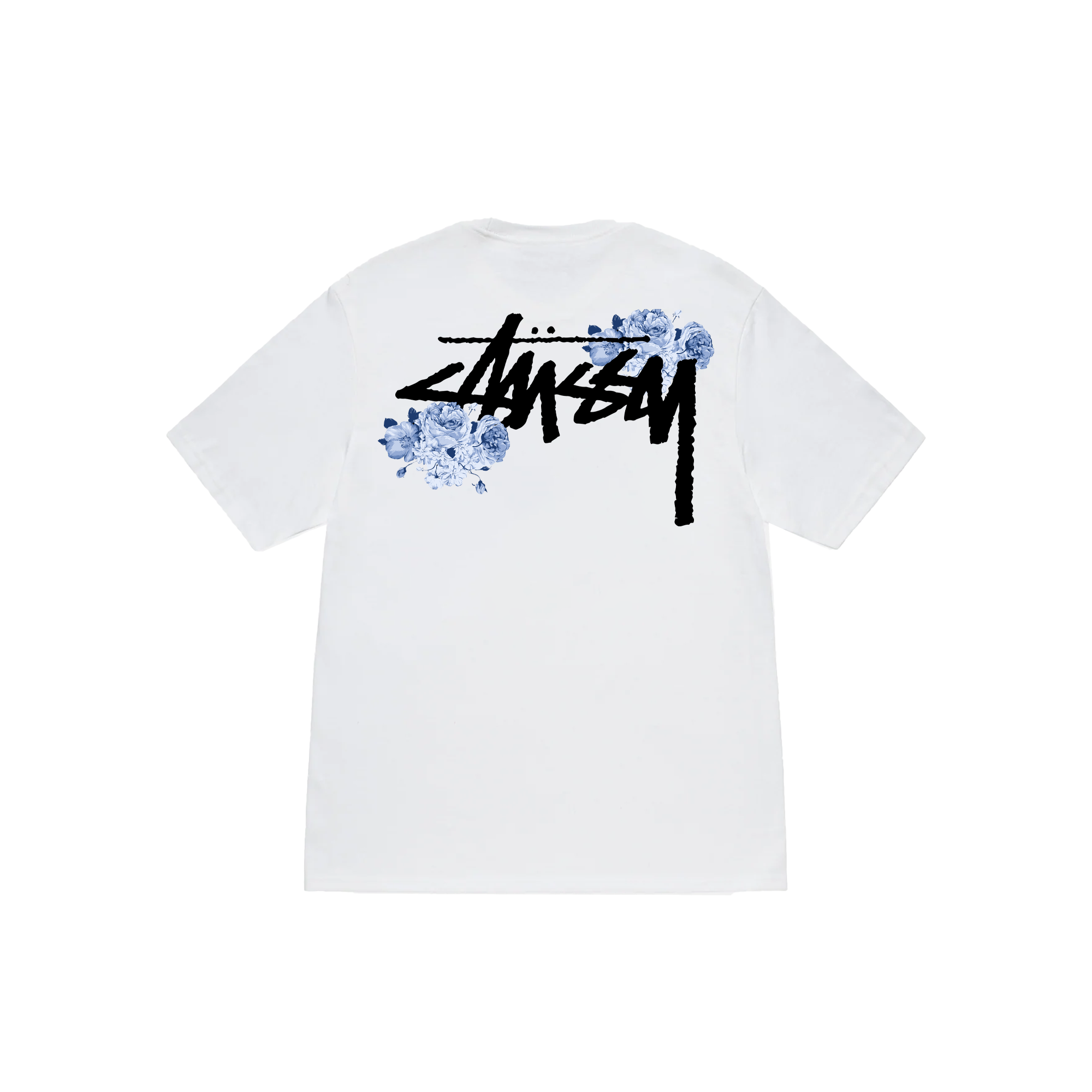 Stussy Floral Blue Snow T-Shirt